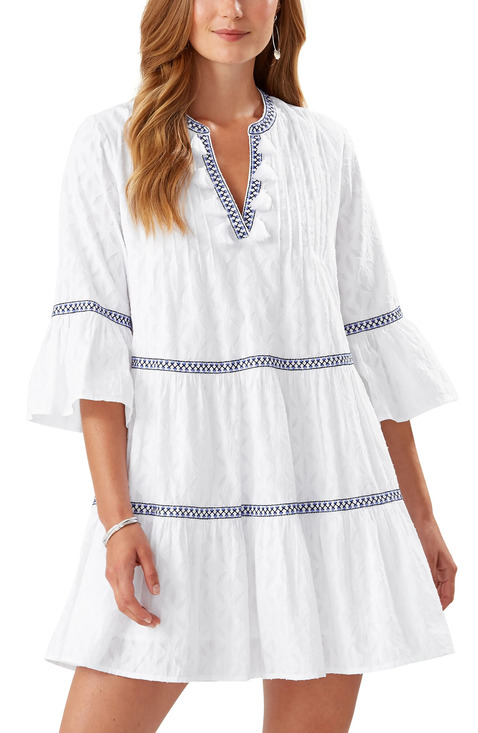 Tommy Bahama Other - Tommy Bahama Women's White Embroidered Cover-Up Dress in White XS NWT